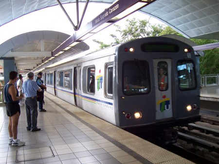 Tren urbano en Bayamon